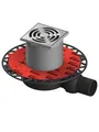 Produktbild: TECEdrainpoint S 110 Duschablauf superflach 10x10 cm
