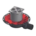 Produktbild: TECE drainpoint S 110 Ablaufset superflach Seal System Universalflansch 3601100