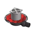 Produktbild: TECE drainpoint S 110 Ablaufset superflach Seal System Universalflansch 3601100