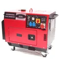 Produktbild: Diesel Stromerzeuger 5800 Generator 06263 schallisoliert 400V leise schallgedämm