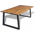 Produktbild: Esstisch Massivholz Akazie 200x90 Cm Vidaxl