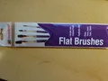 Produktbild: Humbrol Flat Brushes Pinsel Set 4teilig Synthetic  f.  Modelbau Schule Hobby