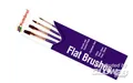 Produktbild: Humbrol Flat Brushes Flach-Pinsel-Set AllzeckPinsel Acryl Enamel flache NEU tipp
