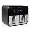 Produktbild: Princess 182074 Doppelkorb Heißluftfritteuse Fritteuse Spülmaschinenfest 2x1600W