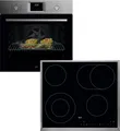 Produktbild: AEG Backofen-Set HH24BSM, Aqua Clean, Grillfunktion und gleichmäßige Garergebnisse auf 3 Ebenen, TouchTimer