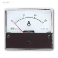 Produktbild: Ampermeter Drehspulinstrument, analog, 0 - 30A DC Anzeige, Einbau-Messinstrument
