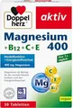 Produktbild:  Magnesium 400 + B12 + C + E Tabletten trägt zur normalen Funktion des Nervensystems bei 30 TABL