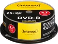 Produktbild: DVD-R4,7 INT25 - Intenso DVD-R 4,7GB, 25-er Cakebox