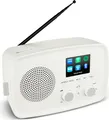 Produktbild: MEDION Internetradio mit DAB+ LIFE IRE-1 (WLAN, DAB Plus UKW Radio, Bluetooth, EQ, Tropfwasserschutz, Teleskopantenne, Spotify Connect, Wecker, Schlummerfunktion, Einstellbarer Display-Dimmer) weiß