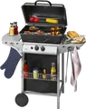 Produktbild: Grill Gasgrill Standgrill Grillwagen fahrbar mit 2 Brenner Clatronic Grill 3590