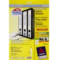 Produktbild: 75 Ordner Etiketten 61x297mm Blickdicht & hochweiß Avery Zweckform L4759-25
