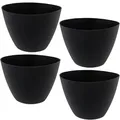 Produktbild: 4 x Gipsbecher verschiedene Formen und Ø Gummibecher Anrührbecher Mischbecher (4x Gipsbecher konisch Ø 130mm)