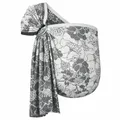 Produktbild: Hoppediz Ring-Sling, Baby-Tragetuch ab Geburt, Baumwolle Leinen, Design Florenz