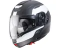 Produktbild: Caberg Motorradhelm Caberg Levo Prospect Klapphelm matt-schwarz / weiß (1er Set)