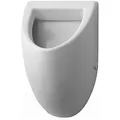 Produktbild: Duravit Design Classics Urinal Universal Fizz 08233600001 30,5x28,5cm, Zulauf von hinten, Weiß Hochglanz WonderGliss