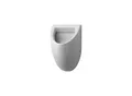 Produktbild: Duravit Design Classics Urinal Universal Fizz 08233600001 30,5x28,5cm, Zulauf von hinten, Weiß Hochglanz WonderGliss