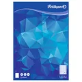 Produktbild: Pelikan 100045 Schulblock A4, 50 Blatt, Lineatur 27 (liniert), Schulschreibpapier, 90g/m², FSC Mix, weiß, mehrfarbig