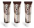 Produktbild: 3x RefectoCil 3 Naturbraun Augenbrauen und Wimpernfarbe 15 ml
