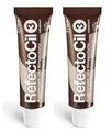 Produktbild: 2x RefectoCil 3 Naturbraun Augenbrauen und Wimpernfarbe 15 ml