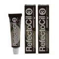 Produktbild: RefectoCil 3 Natural Brown naturbraun 2 x 15 ml Augenbrauenfarbe & Wimpernfarbe