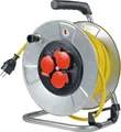 Produktbild: as-Schwabe Metall-Kabeltrommel 33m Panzerkabel 230V 16A Verlängerungskabel IP44
