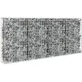 Produktbild: Vidaxl Gabion Wall With Covers Galvanised Steel 200x20x85 Cm