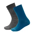 Produktbild: Devold of Norway Daily Merino Light Sock 2PK KID flood mix (422A-footwear) 31-34