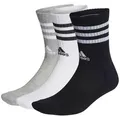 Produktbild: adidas Sportswear Funktionssocken 3-STREIFEN CUSHIONED CREW SOCKEN, 3 PAAR (1-Paar) grau 13 - 14.5