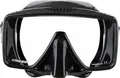 Produktbild: CRESSI SF1 Mask Black - Erwachsene Rahmenlose Tauch und Schnorchelmaske im Quadrat Design, Schwarz, Einheitsgröße