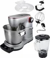 Produktbild: BOSCH Küchenmaschine OptiMUM MUM9DT5S41, 1500 W, 5,5 l Schüssel, integrierter Timer, diverses Zubehör, Knethaken, Schlag-, Silikonbesen