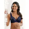 Produktbild: Entlastungs-BH WÄSCHEPUR, Damen, Gr. 90, Cup B, blau (marine), 86% Polyamid, 14% Elasthan, BHs Entlastungs-BH