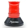 Produktbild: Precision Rugby Telescopic Kicking Tee Teleskop-T-Shirt, schwarz/rot, Einheitsgröße