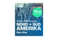 Produktbild: Simmetry Travel eSIM Nord- und Südamerika Prepaidkarte, (eSIM für Nord- und Südamerika, bis zu 180 Tage, keine Roaming-Kosten)