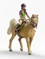 Produktbild: SCHLEICH, Reiterin Sarah und Mystery, , SHL42714