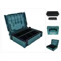 Produktbild: Makita Werkzeugkoffer Makpac 1 + Varioeinsatz mit 2 Fächern (P-83680) für Handwerkzeug
