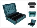 Produktbild: Makita Werkzeugkoffer Makpac 1 + Varioeinsatz mit 2 Fächern (P-83680) für Handwerkzeug