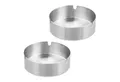 Produktbild: relaxdays Aschenbecher Edelstahl 2er Set