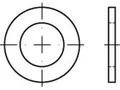 Produktbild: 200 x Scheiben DIN 433 -1 A 2 3,2 A 2, CAB FASTENING