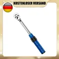 Produktbild: Drehmomentschlüssel 1/4 Fahrrad 5-25 Nm Ratschenkasten Umschaltknarre Motorrad