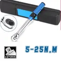 Produktbild: Drehmomentschlüssel 1/4 zoll 5-25Nm Ratsche Drehmoment Werkzeug Motorrad Fahrrad