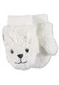 Produktbild: Sterntaler Fäustling Eisbär mit Daumen und Tiergesicht, aus Teddyflausch, mit elastischem Bündchen - unisex Accessoires für Babys & Kleinkinder - warm und weich - ecru, Gr. 0