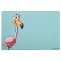 Produktbild: Ritzenhoff & Breker Platzset Happy Zoo, Flamingokind Flo, Tischset 45 x 30 cm, Platzmatte mit Tier-Motiv, Abwischbar
