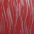 Produktbild: LOVE YOUR WALLS Schimmernde Wellen Tapete Metallischer Glitzer - Rot J74610