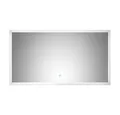 Produktbild: Lomadox Badspiegel LLED-02, LED Spiegel 120cm mit Touch Bedienung BxHxT ca. : 120x65x3,2 cm