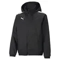 Produktbild: PUMA Unisex Kinder Teamliga All Weather JKT Jr Sweater, Puma Black-puma Black, 116