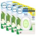 Produktbild: 4x Febreze Bad Lufterfrischer Frühlingserwachen Duftstecker Duftgel 2 in 1