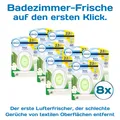 Produktbild: 8 x Febreze Bad Lufterfrischer Frühlingserwachen Duftstecker Duftgel 2 in 1