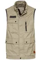 Produktbild: camel active Herren Outdoor-Weste mit Stehkragen Beige, menswear-52