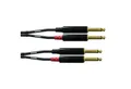 Produktbild: Cordial Audio-Kabel, CFU 0.9 PP Doppel-Klinkenkabel 0,9 m - Audiokabel