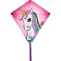 Produktbild: Kinderdrachen HQ Eddy Unicorn 100071 Rosa 68 x 68 cm + 200 cm staart